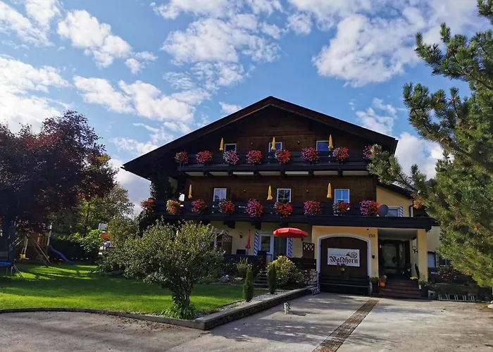 شقة Apartmenthaus Waldhorn *